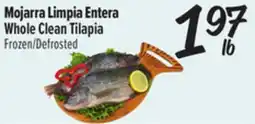 El Super Fresh Mojarra Limpia Entera / Whole Clean Tilapia offer