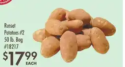 Smart & Final Russet Potatoes #2 offer