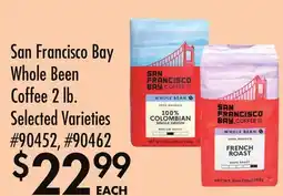 Smart & Final San Francisco Bay Whole Been Coffee 2 lb offer