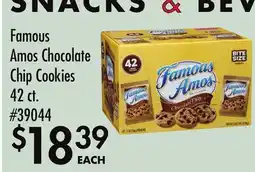 Smart & Final Famous Amos Chocolate Chip Cookies offer
