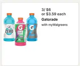 Walgreens Gatorade offer
