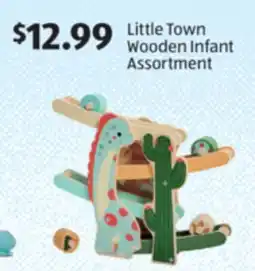 Aldi Little Town Wooden Infant Assortment offer