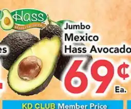 Eurofresh Market Jumbo Mexico Hass Avocado offer