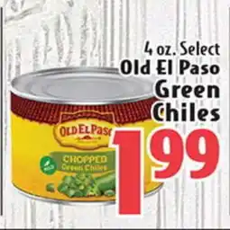 Eurofresh Market 4 oz. Select Old El Paso Green Chiles offer