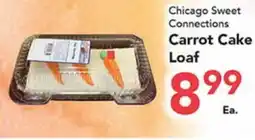 Eurofresh Market Chicago Sweet Connections Carrot Cake Loaf offer