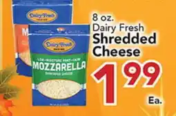 Eurofresh Market Dairy Fresh Shredded Cheese offer