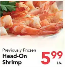 Eurofresh Market Previously Frozen Head-On Shrimp offer