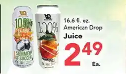 Eurofresh Market 16.6 fl. oz. American Drop Juice offer
