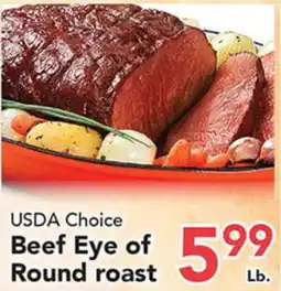 Eurofresh Market USDA Choice Beef Eye of Round roast offer