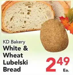 Eurofresh Market KD Bakery White & Wheat Lubelski Bread offer