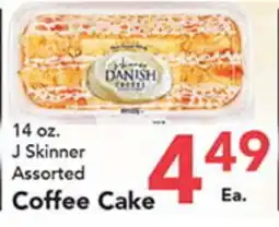 Eurofresh Market J Skinner Assorted Coffee Cake offer