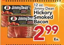 Eurofresh Market 12 oz. Jimmy Dean Hickory Smoked Bacon offer