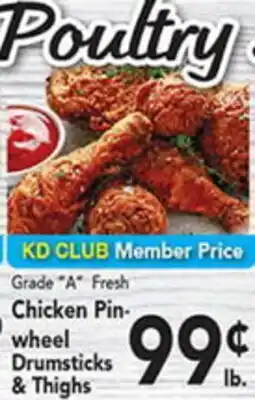 Eurofresh Market Grade A Fresh Chicken Pin-wheel Drumsticks & Thighs offer