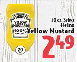 Eurofresh Market 20 oz. Select Heinz Yellow Mustard offer