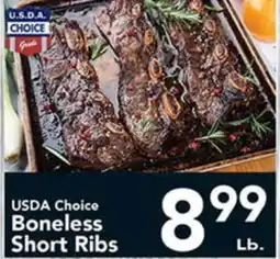 Eurofresh Market USDA Choice Boneless Short Ribs offer