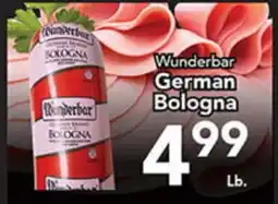 Eurofresh Market Wunderbar German Bologna offer