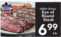 Eurofresh Market USDA Choice Eye of Round Steak offer