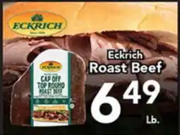 Eurofresh Market Eckrich Roast Beef offer