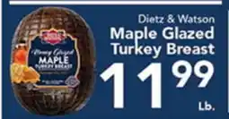 Eurofresh Market Dietz & Watson Maple Glazed Turkey Breast offer
