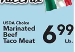 Eurofresh Market USDA Choice Marinated Beef Taco Meat offer