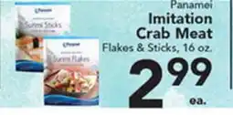 Eurofresh Market Panamei Imitation Crab Meat Flakes & Sticks offer