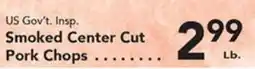 Eurofresh Market US Gov't Insp. Smoked Center Cut Pork Chops offer