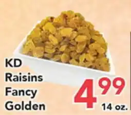 Eurofresh Market KD Raisins Fancy Golden offer