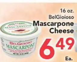 Eurofresh Market BelGioioso Mascarpone Cheese offer