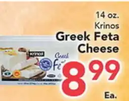 Eurofresh Market Krinos Greek Feta Cheese offer