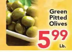 Eurofresh Market Green Pitted Olives offer