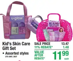 Menards Kid's Skin Care Gift Set offer