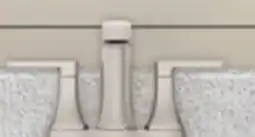 Menards Pfister Brushed Nickel Finish Faucet offer