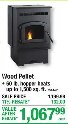 Menards Wood Pellet offer