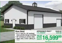 Menards River Bend offer