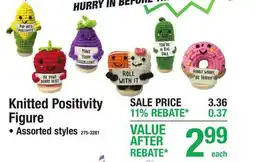 Menards Knitted Positivity Figure offer