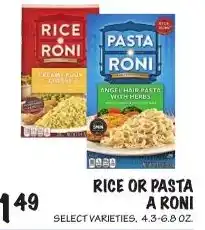 Foodarama Rice or Pasta a Roni offer