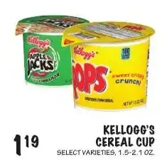 Foodarama Kellogg's cereal cup offer