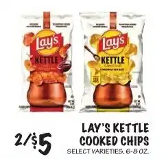 Foodarama Lay's Kettle Cooked Chips offer