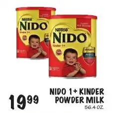 Foodarama Nestle nido 1+ kinder powder milk offer