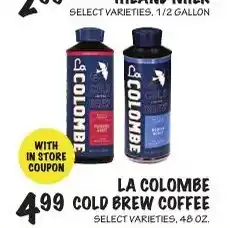 Foodarama La Colombe cold brew coffee offer
