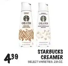 Foodarama Starbucks creamer offer