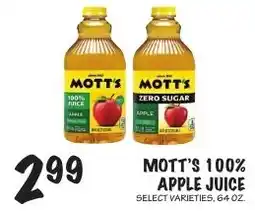 Foodarama Mott's 100% apple juice offer