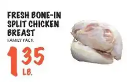 Foodarama Fresh bone-in split chicken breast offer