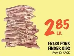 Foodarama Fresh pork finger ribs offer
