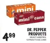 Foodarama Dr. Pepper Products offer
