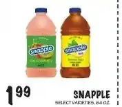 Foodarama Snapple offer