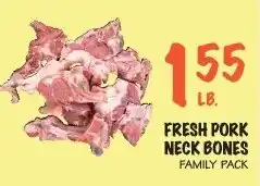 Foodarama Fresh Pork Neck Bones offer