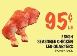 Foodarama Fresh Seasoned Chicken Leg Quarters offer