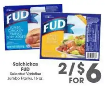 Fud jumbo franks