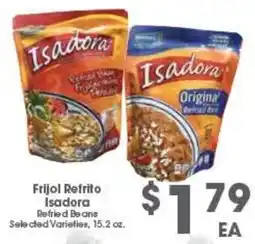 Arteagas Food Center Isadora Frijol Refrito offer